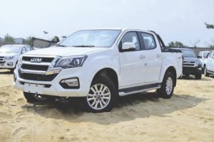 JIM-ISUZU double cabin pick-up truck assembled in Nigeria by Cedric Automobile may take advantage of recently approved AfCFTA Rules of Origin