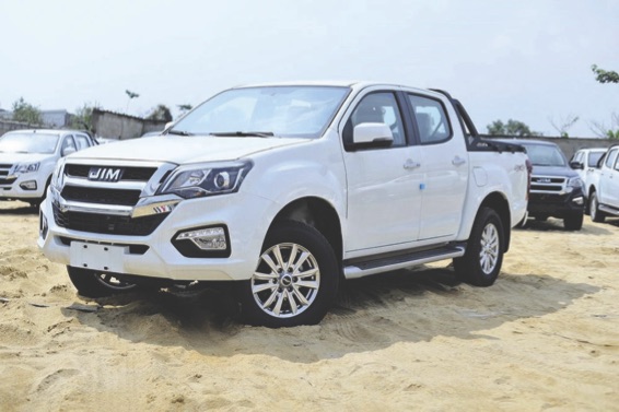 JIM-ISUZU double cabin pick-up truck assembled in Nigeria by Cedric Automobile may take advantage of recently approved AfCFTA Rules of Origin