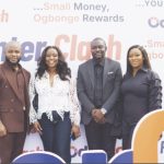 L-R (PunterClash Founder Richard Owoyemi, Blandine Mampouya, Azeez Salami and Busola Lawal)