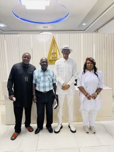 L-R- Zubby Enebeli, Halim, Okafor and Ara at the event