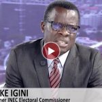 Mike Igini, former Resident Electoral Commissioner of th