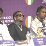 Milo, Didi B and Axel Merryl at the event