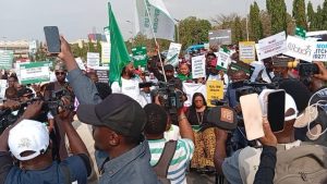 NASS protest