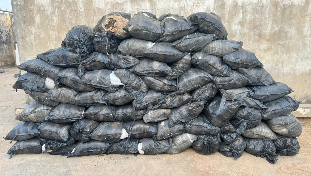 NDLEA seizes 64 bags of cannabis hidden in Dangote truck