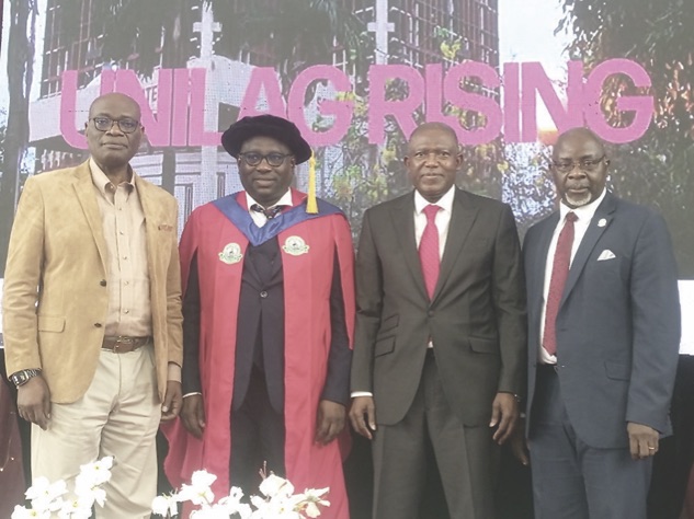 Ogundipe, Jaiyeola, Pitan and Familoni, at the lecture