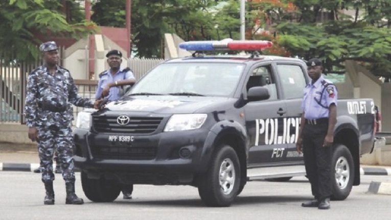 Police officers on duty