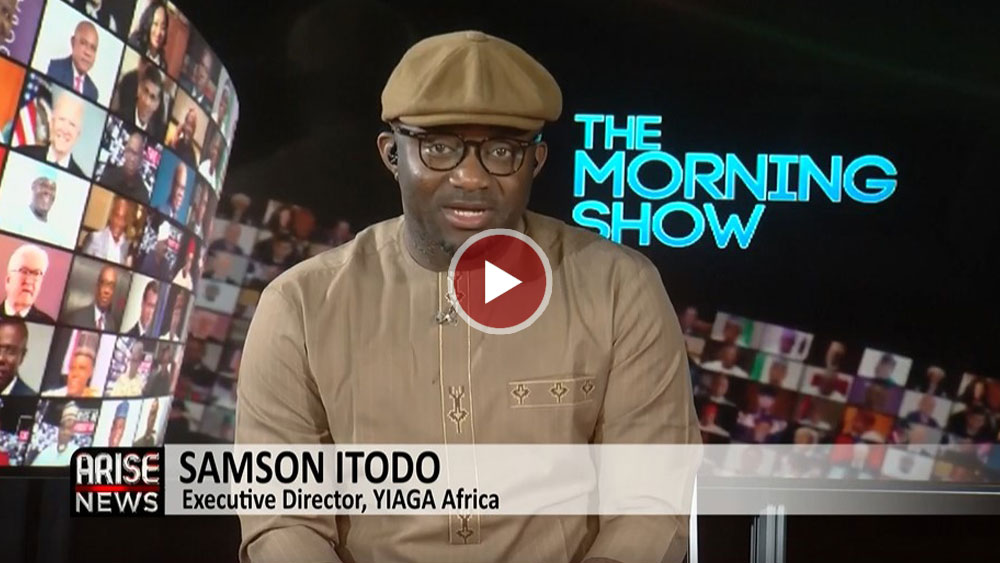 Samson Itodo, Executive Director of Yiaga Africa