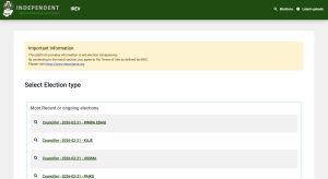 IREV PORTAL LANDING PAGE