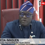 senator representing Edo South Senatorial District, Neda Imasuen