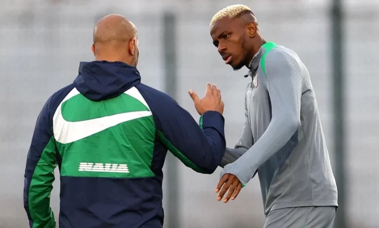 Chelle: Osimhen played Afcon 2025 with injury