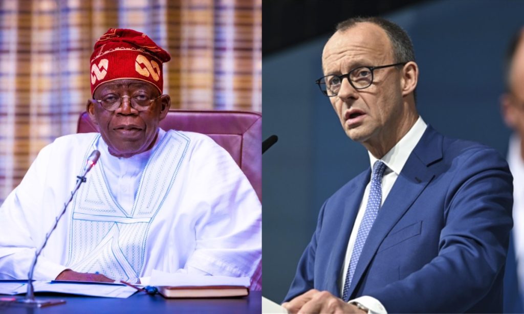 Tinubu, German Chancellor Merz agree to boost ties on security, power and railways