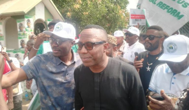 Sowore protests