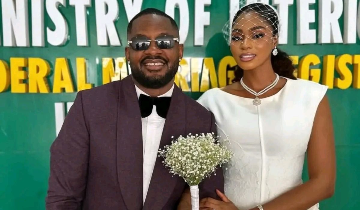 BBNaija star Cross weds his partner