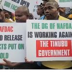 Sachet alcohol ban protest