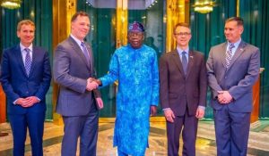 Tinubu receives US military delegation