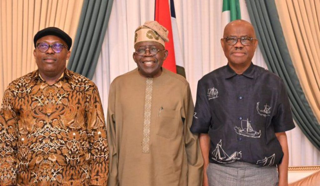 Fubara, Tinubu, and Wike
