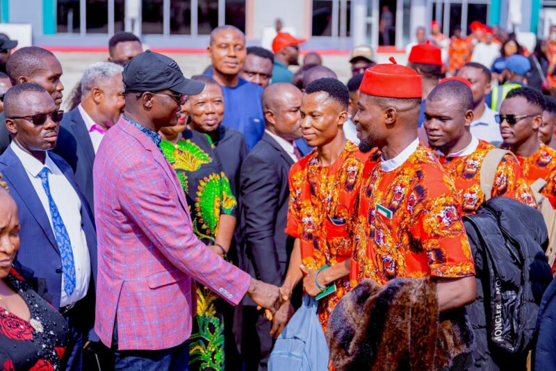 Ebonyi 92 scholarship awardees depart for UK Feb 03, 2026