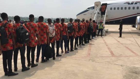 Ebonyi 92 scholarship awardees depart for United Kingdom
