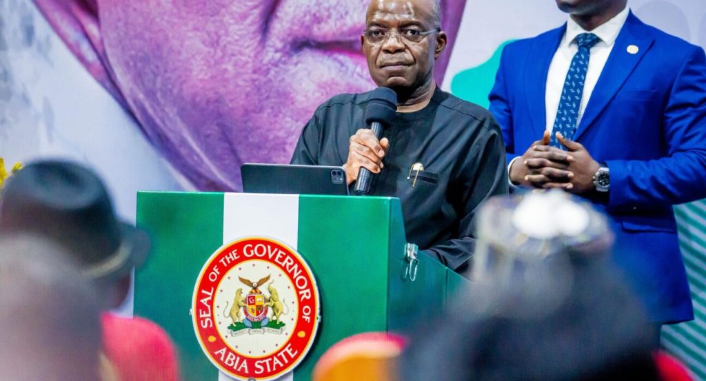 Abia State Governor Dr Alex Otti