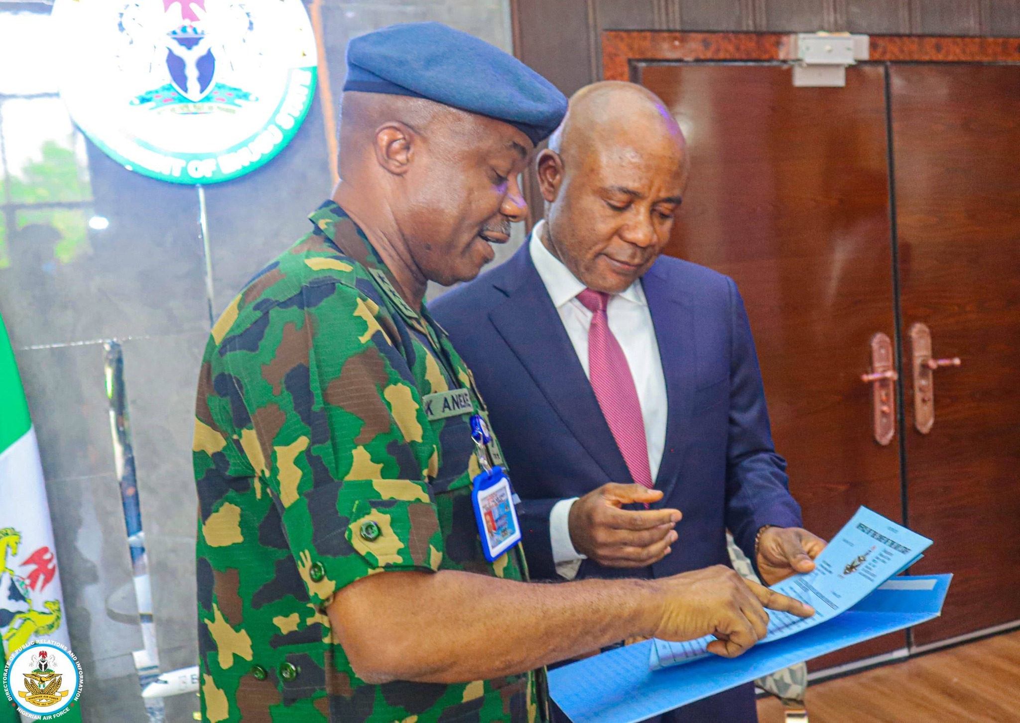 Air Force Chief visits Enugu, reaffirms NAF commitment to security, capacity building