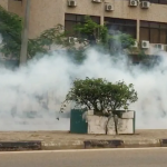 teargas