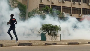 teargas