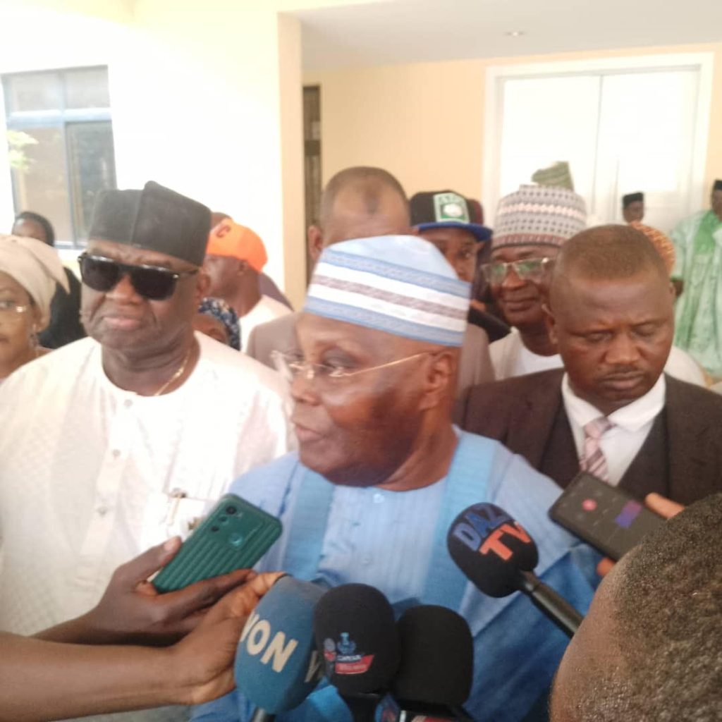ormer Vice President Atiku Abubakar