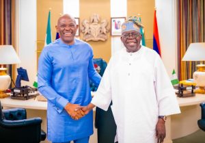 Tony Elumelu and President Bola Tinubu