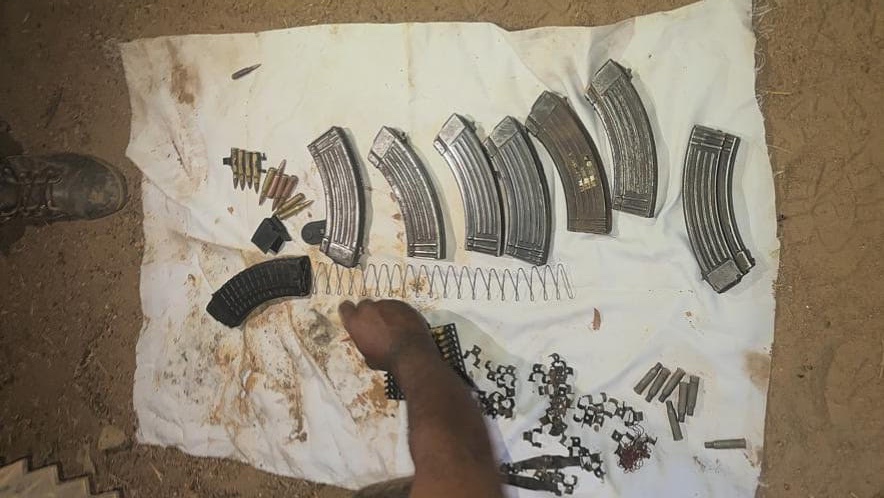 ammunition cache