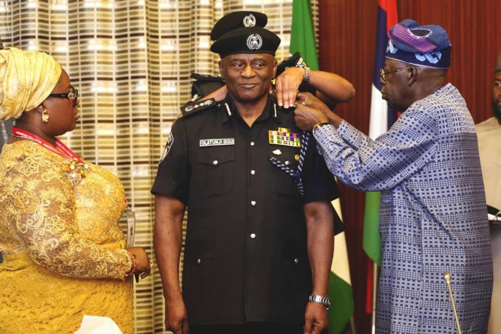 Restore discipline, combat banditry, Tinubu charges new Acting IGP Disu