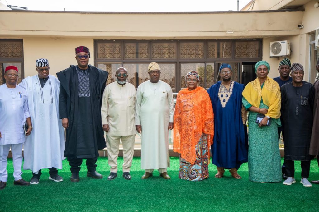 Secretary to the Government of the Federation, George Akume, receives in audience Victor Muruako, Executive Chairman of Fiscal Responsibility Commission on Thursday, 26th February, 2026 in Abuja
