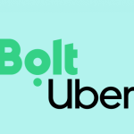 Bolt, Uber logos