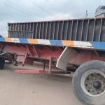 Scores escape death as 40ft container falls at Oke Afa