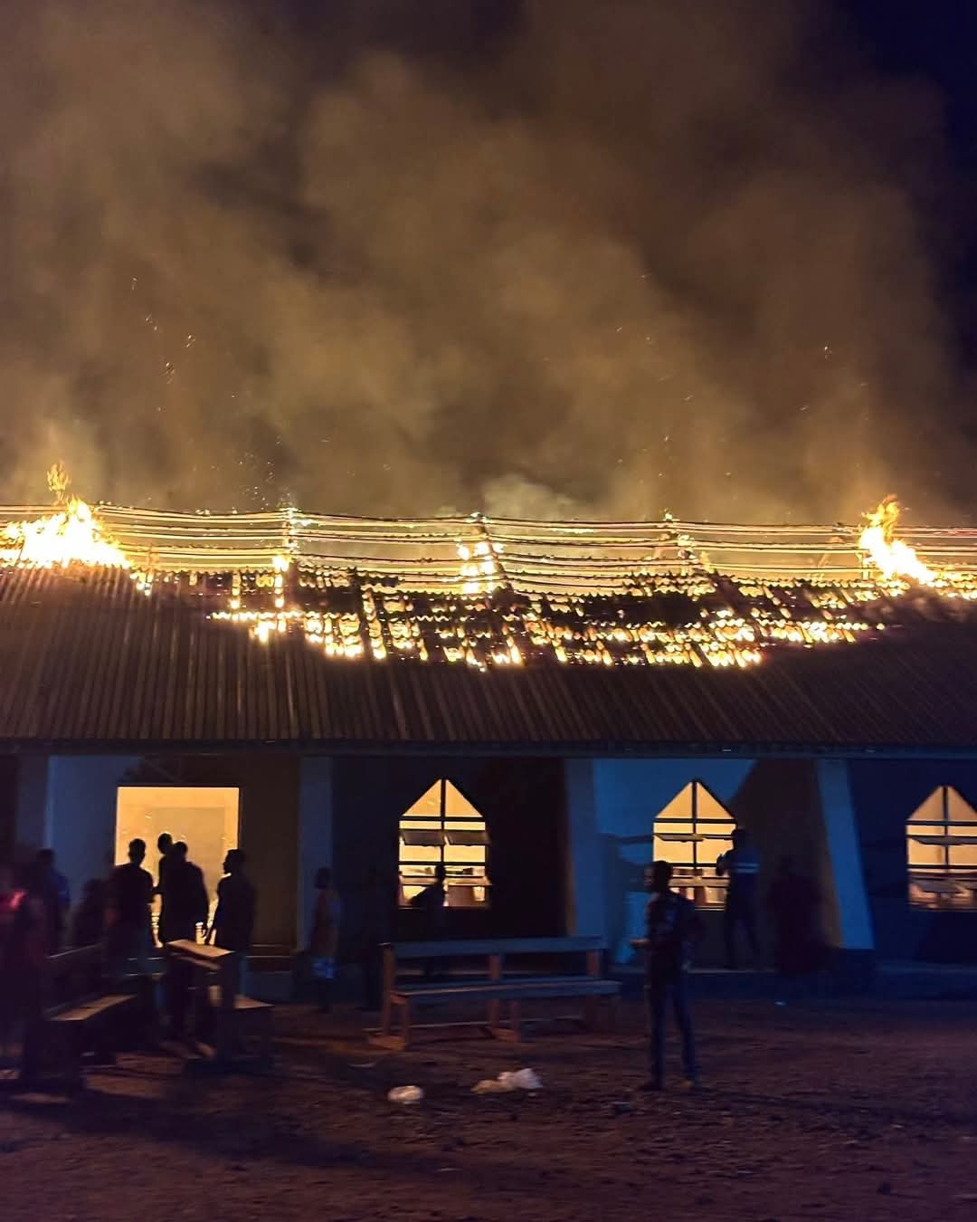 Fire guts Catholic cathedral in Taraba