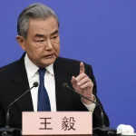 Chinese Foreign Minister Wang Yi