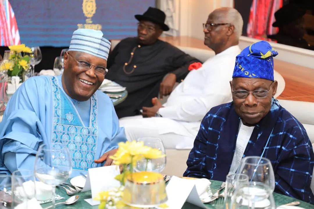 Atiku Abubakar and Olusegun Obasanjo