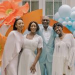 Femi Otedola and his daughters