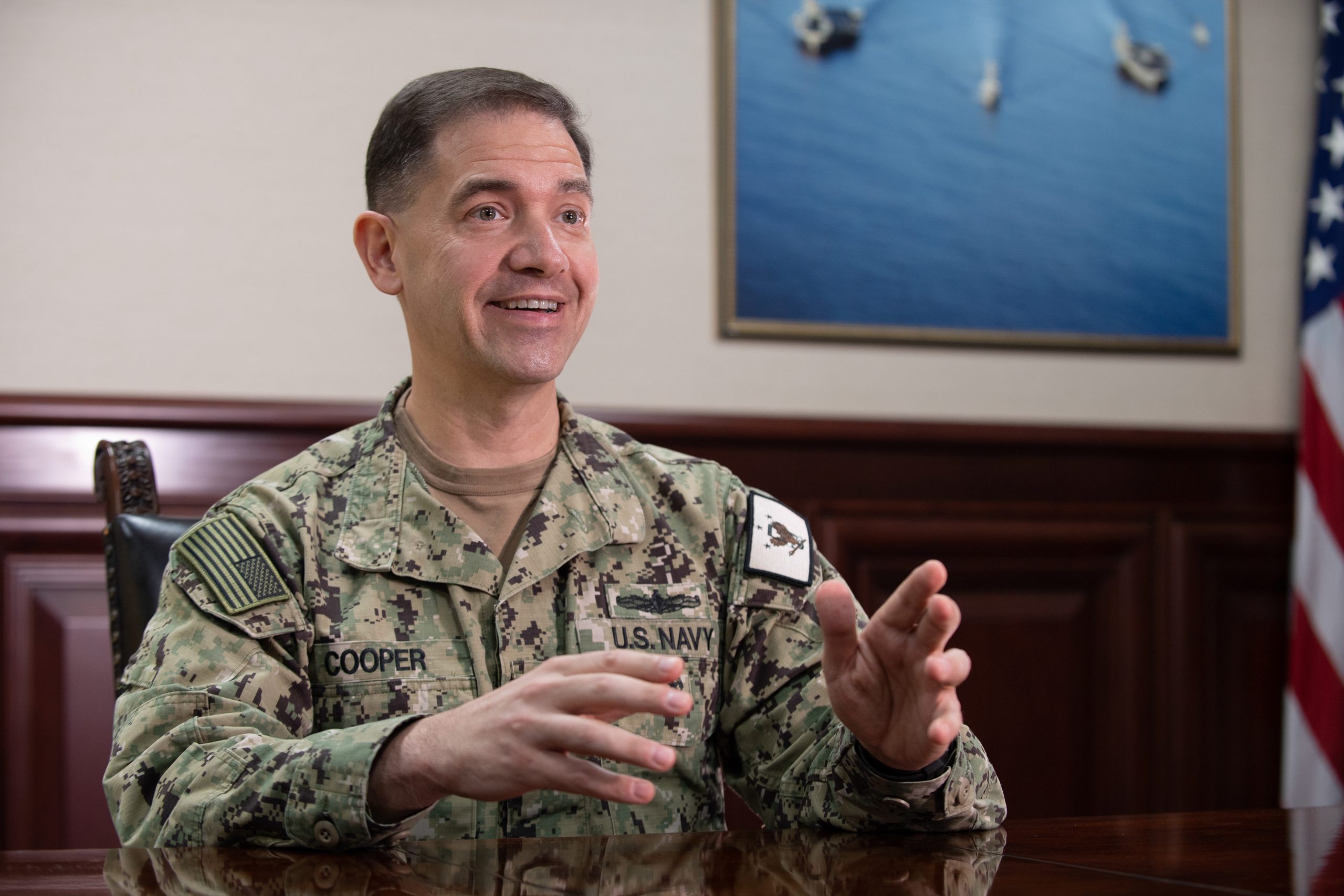 Admiral Brad Cooper