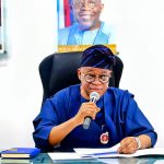 Minister of Marine and Blue Economy Adegboyega Oyetola