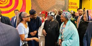 Tinubu hails Nigerians’ resilience at London art exhibition, assures of brighter economic future