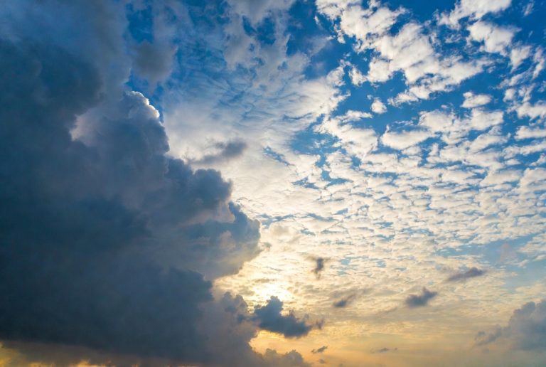 Sunshine, cloudy