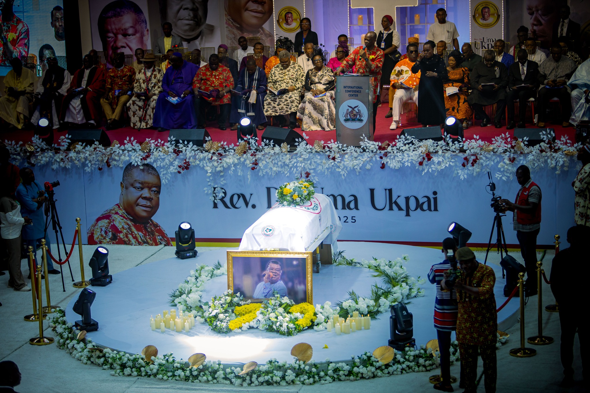 Rev Uma Ukpai laid to rest, given state funeral by Abia govt