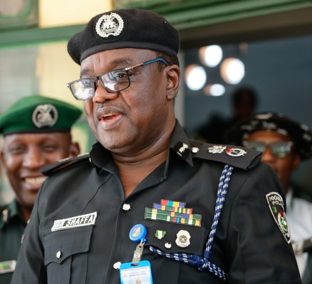 Commissioner of Police for Sokoto State Command Hayatu Hassan Shaffa