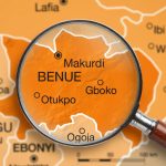 Benue State map