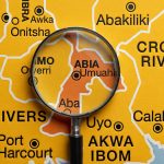 Abia map