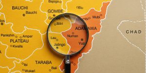 Adamawa map