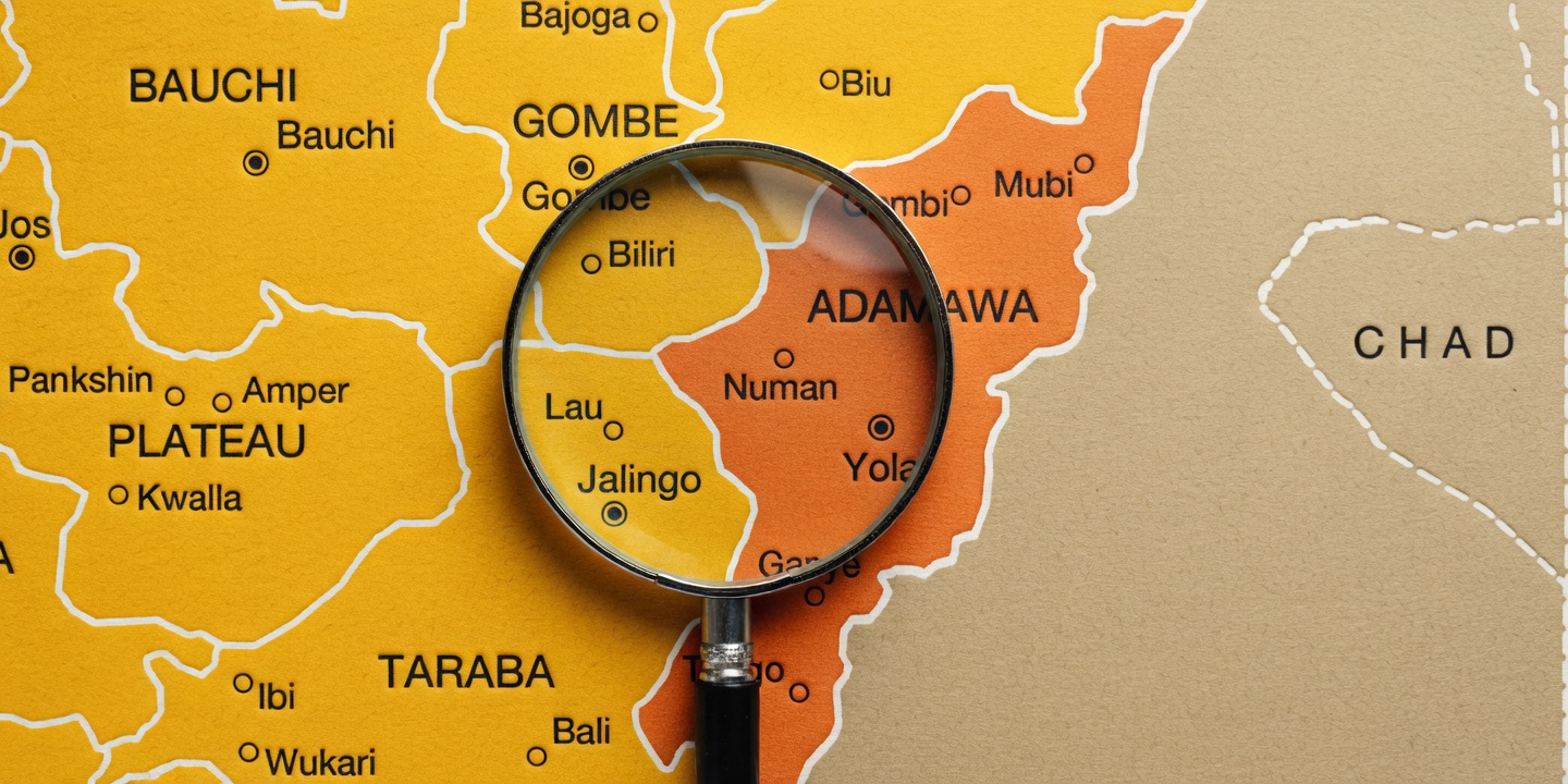 Adamawa map