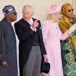 •L-R- President Bola Tinubu, King Charle, Queen Camilla and Senator Oluremi Tinubu in Windsor, England during Tinubu’s state visit to the UK.