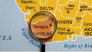 Bayelsa map
