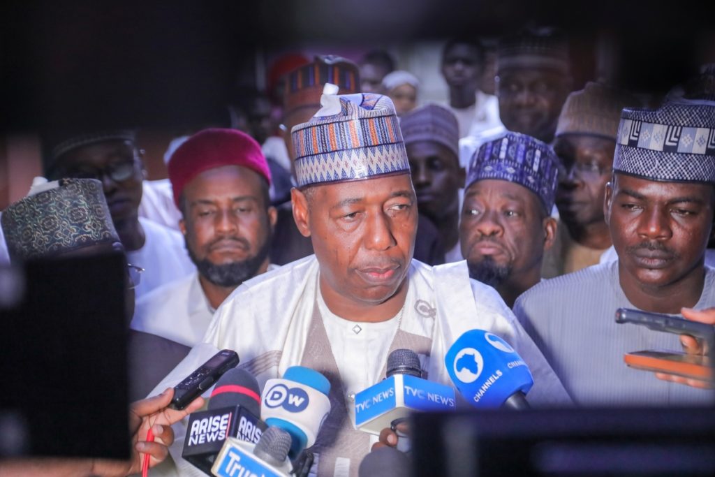 Borno State Governor Babagana Zulum
